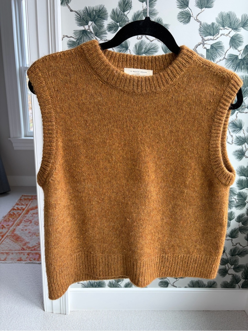 Sezane Samuel Jumper Sleeveless V-Neck Knit